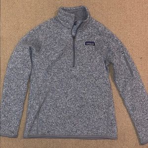 Women’s Better Sweater 1/4-Zip Fleece, Birch White